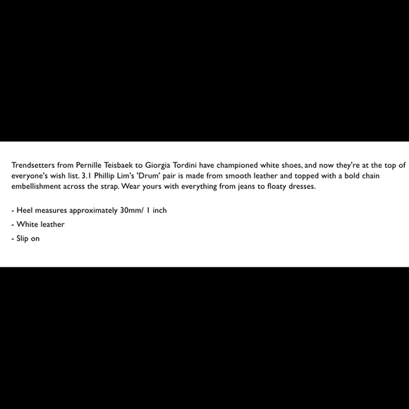 NWOB 3.1 PHILLIP LIM LEATHER DRUM WATCH SANDALS - Picture 7 of 7